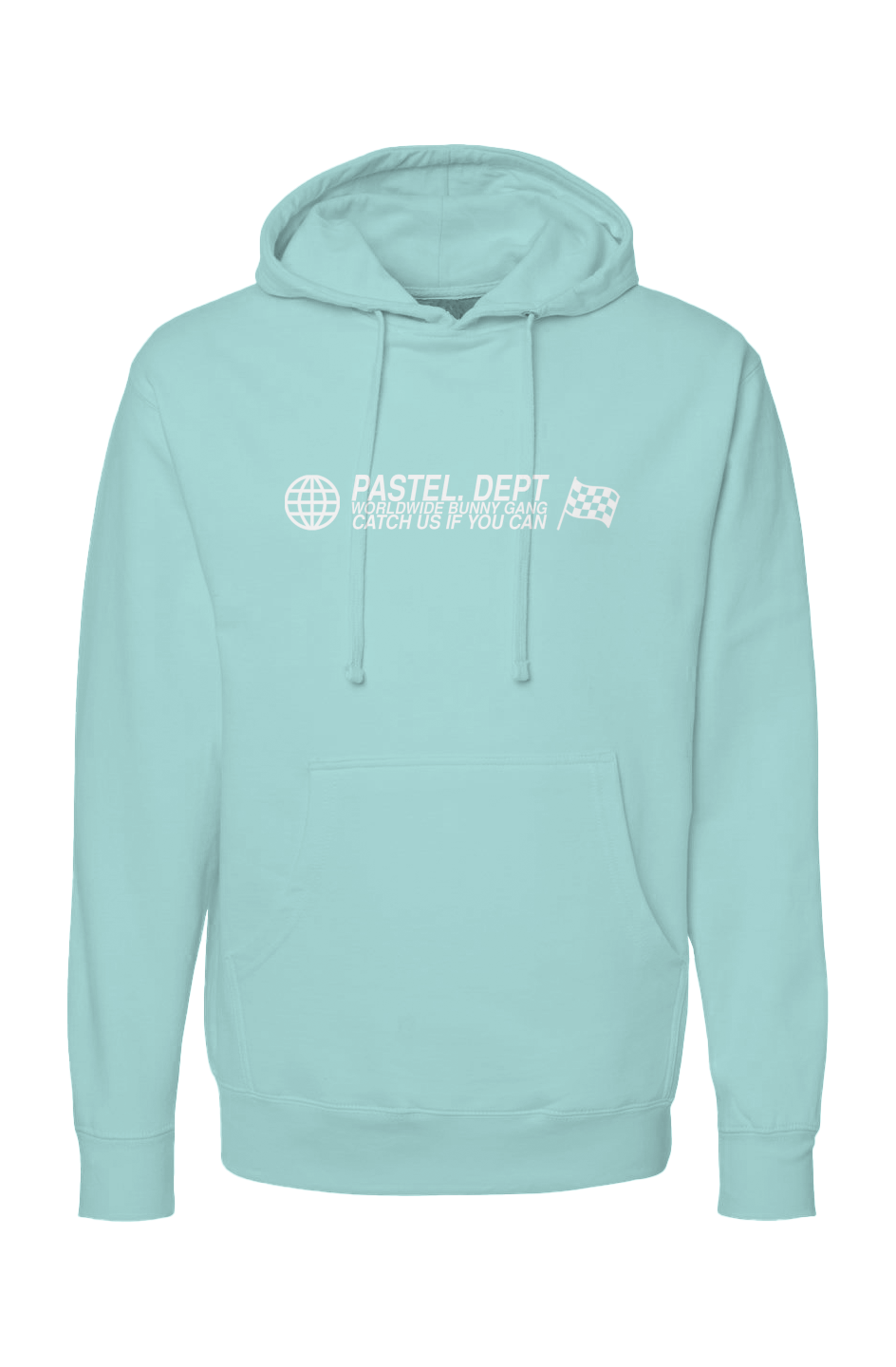 Pastel Speed Racer Peace Bunny Hoody