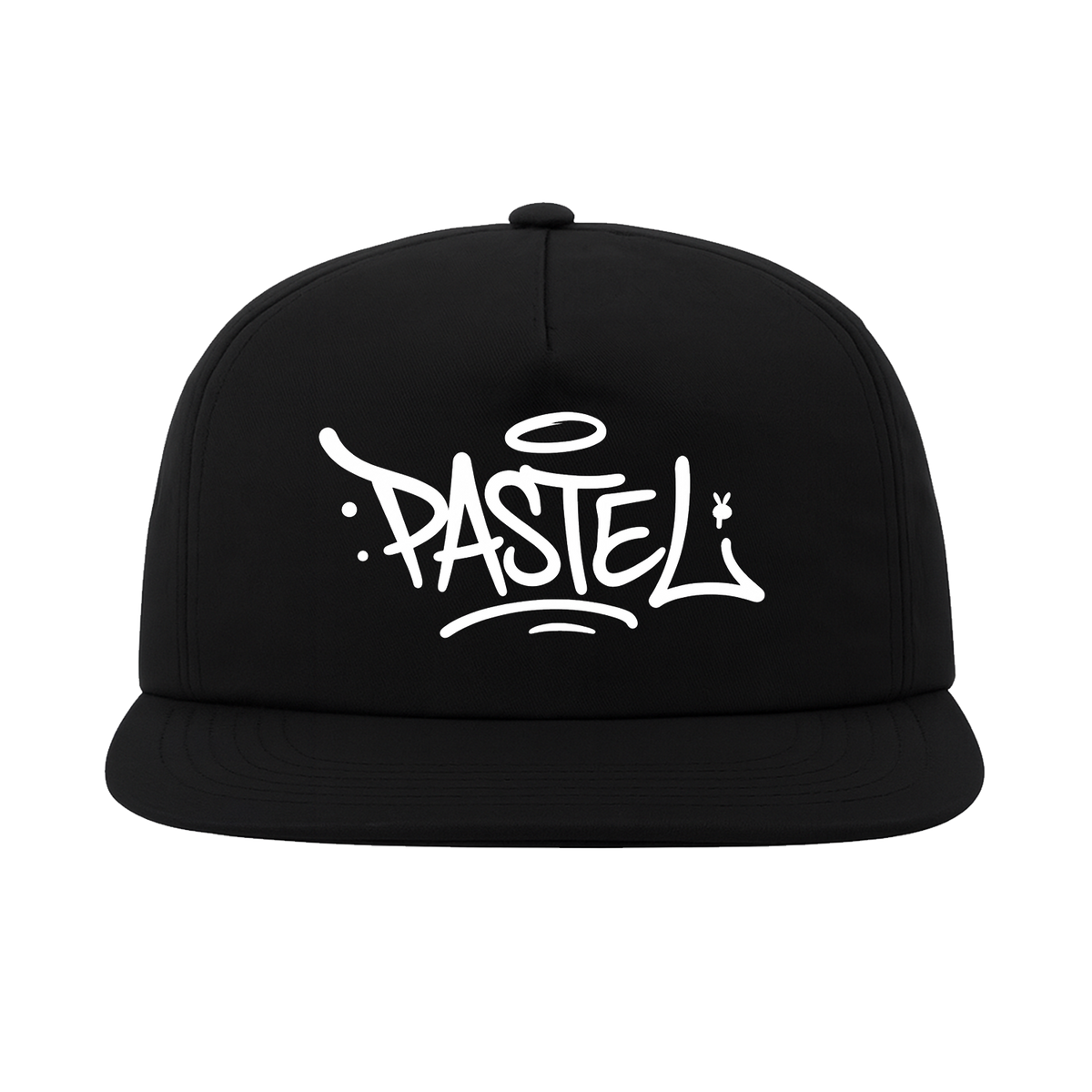 Black Pastel. Graff Logo Nylon Hat