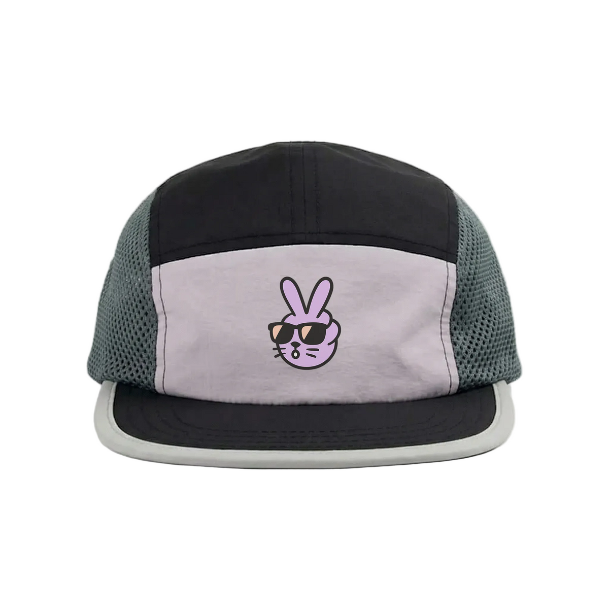 The Peace Bunny 5-Panel Runner Cap